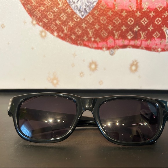 Gucci Black with Silver Sunglasses (GG2412/S) - Picture 11 of 12